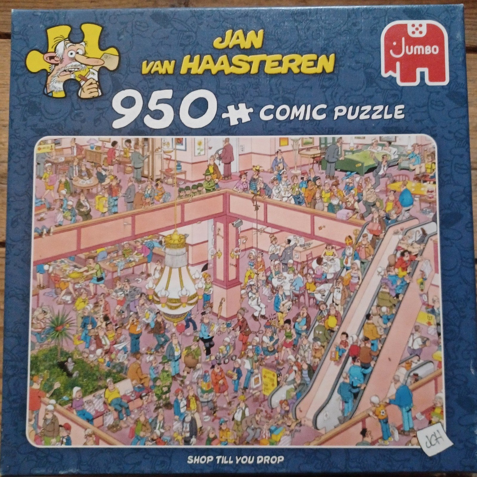 jan van haasteren puzzel, Ophalen, 500 t/m 1500 stukjes, Gebruikt, Legpuzzel