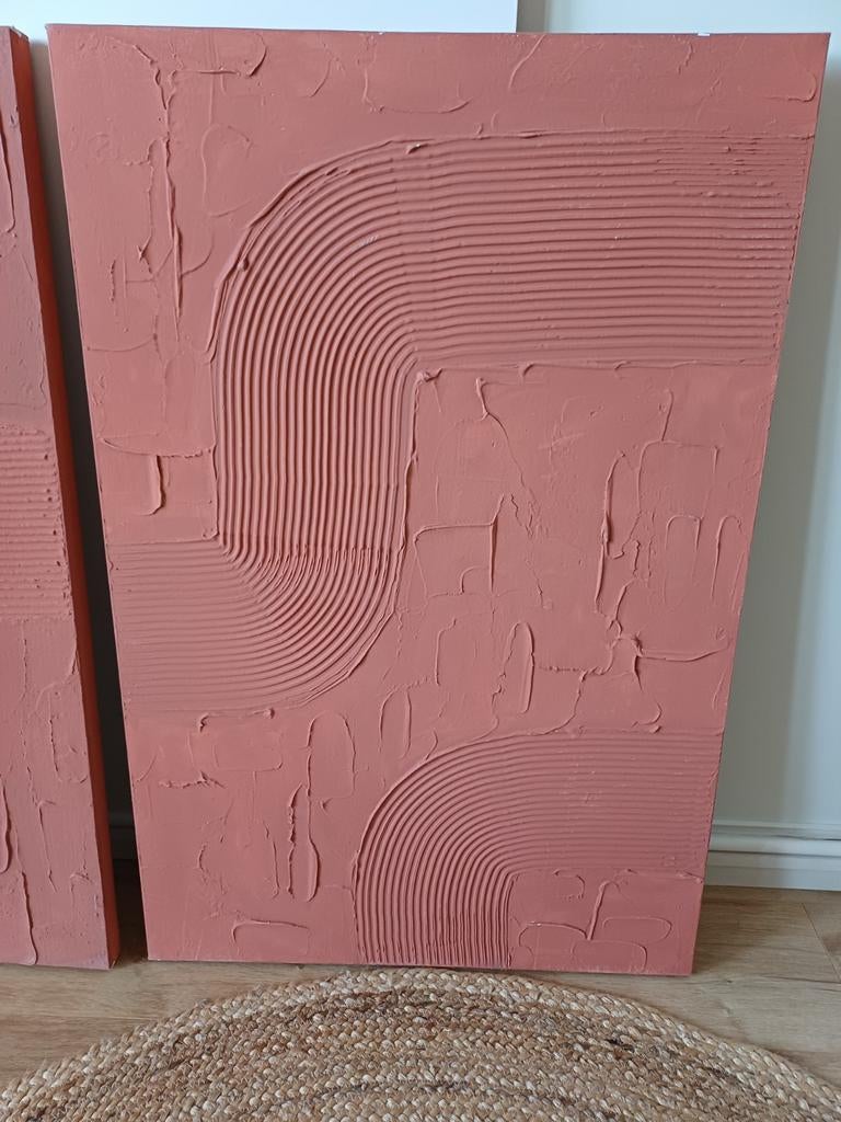 Reliëf schilderijen   kleine beschadigingen, Ophalen, Minder dan 50 cm, Schilderij, Minder dan 50 cm