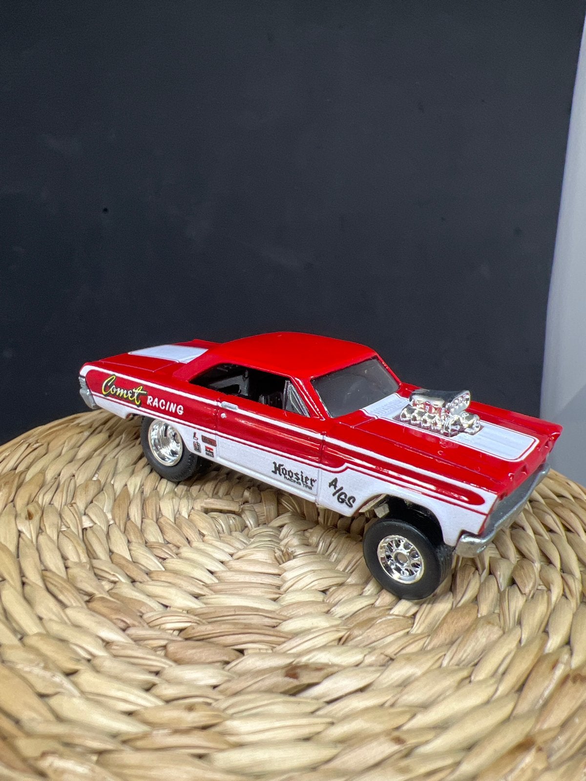 Hot Wheels '65 Mercury Comet Cyclone Comet Racing, Ophalen of Verzenden, Zo goed als nieuw, Auto
