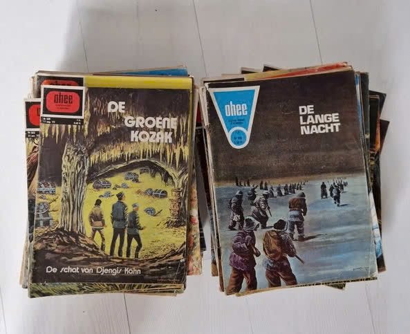 Ohee strip jeugdblad vintage Belgie, Meerdere stripboeken, Ophalen of Verzenden, Gelezen