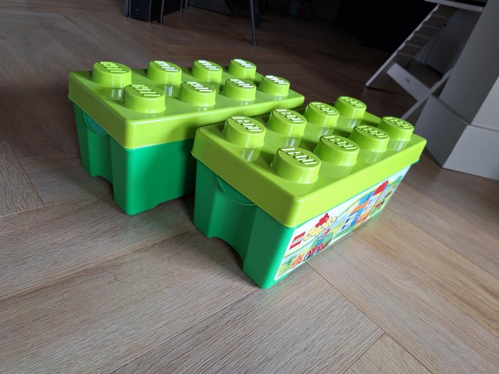 2 LEGO Duplo opbergdozen, Ophalen
