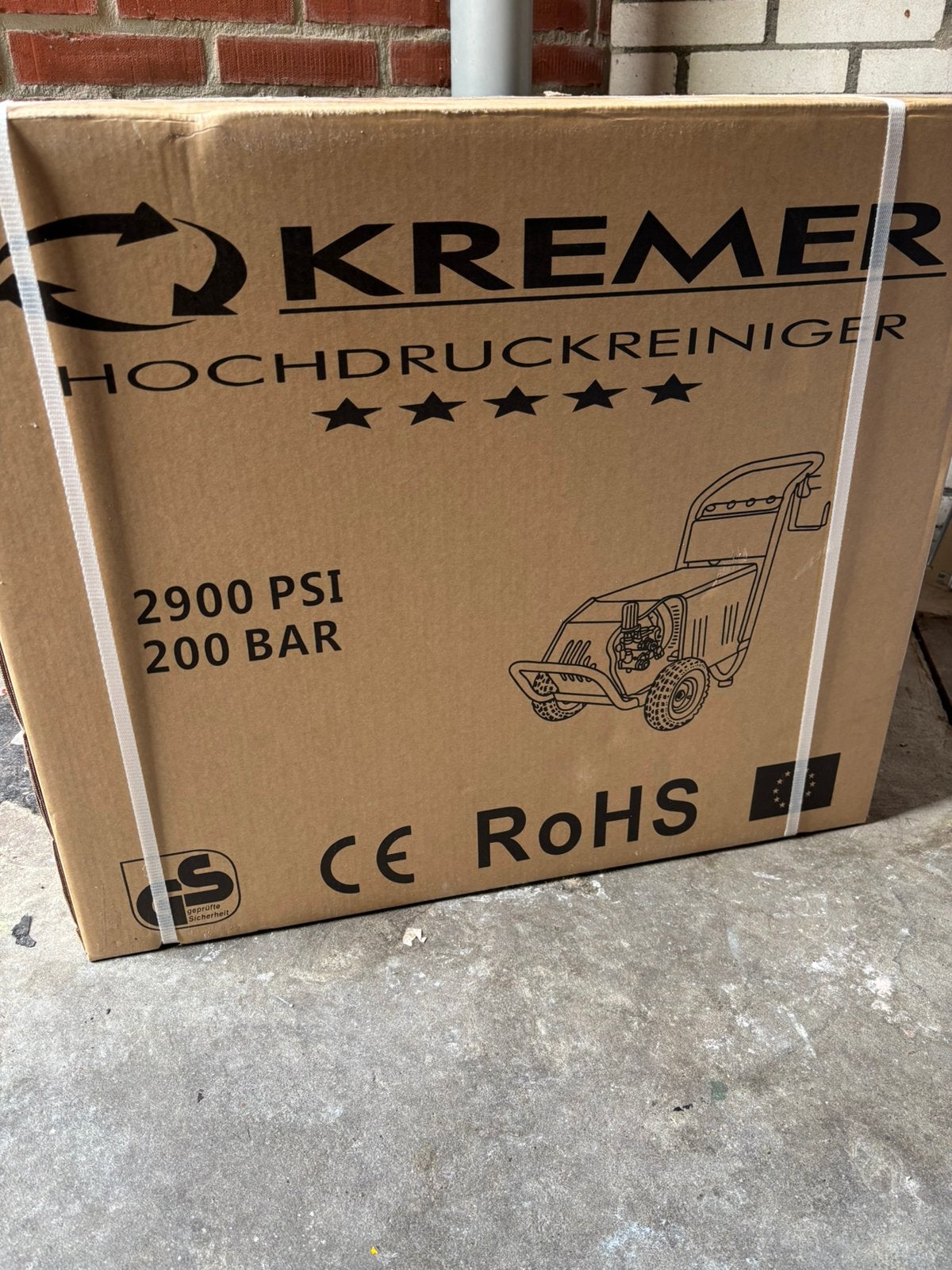 NIEUW Kremer KR2900-4.0T4 (factuur mogelijk), Ophalen of Verzenden, Nieuw, Elektrisch, Met regelbare waterdruk