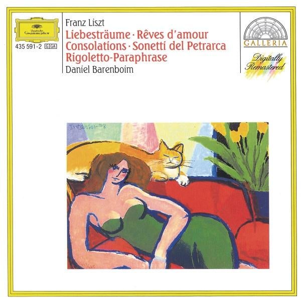 Frans Liszt Liebesträume Daniel Barenboim CD, Ophalen of Verzenden, Romantiek, Gebruikt, Orkest of Ballet