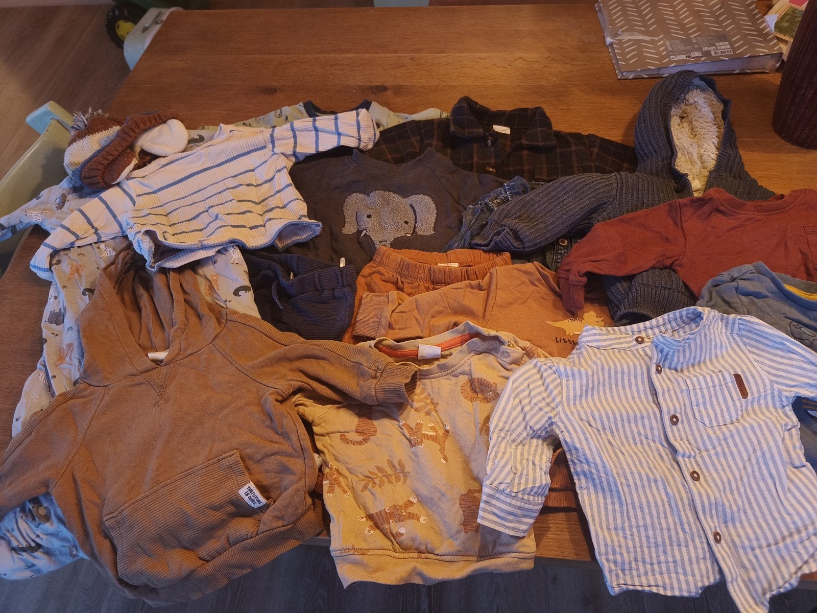 Jongens kledingpakket najaar/winter, Verzenden, Gebruikt, Overige maten