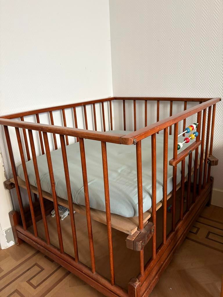 Vintage Kibofa Box, Kinderen en Baby's, Boxen, Ophalen, Gebruikt, Vierkant, Boxkleed