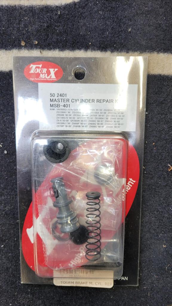 Tour Max Hoofdremcilinder Revisieset MSB-401 Nieuw, Motoren, Ophalen of Verzenden, Nieuw