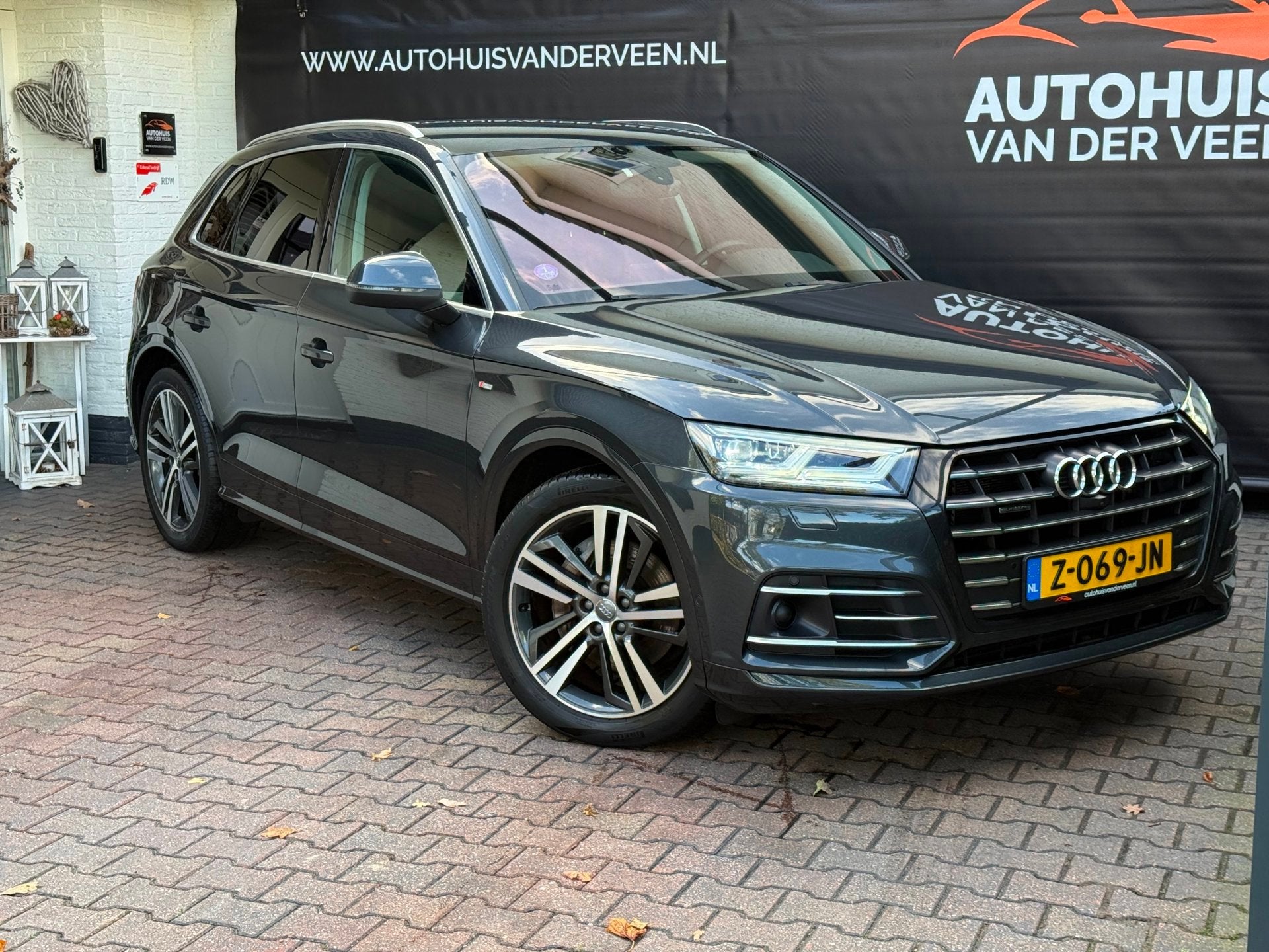 Audi Q5 55 TFSI e Quattro Competition, Leer/B&O/ACC/Luchtver, Auto's, Automaat, Dealer onderhouden, Euro 6, 4 cilinders