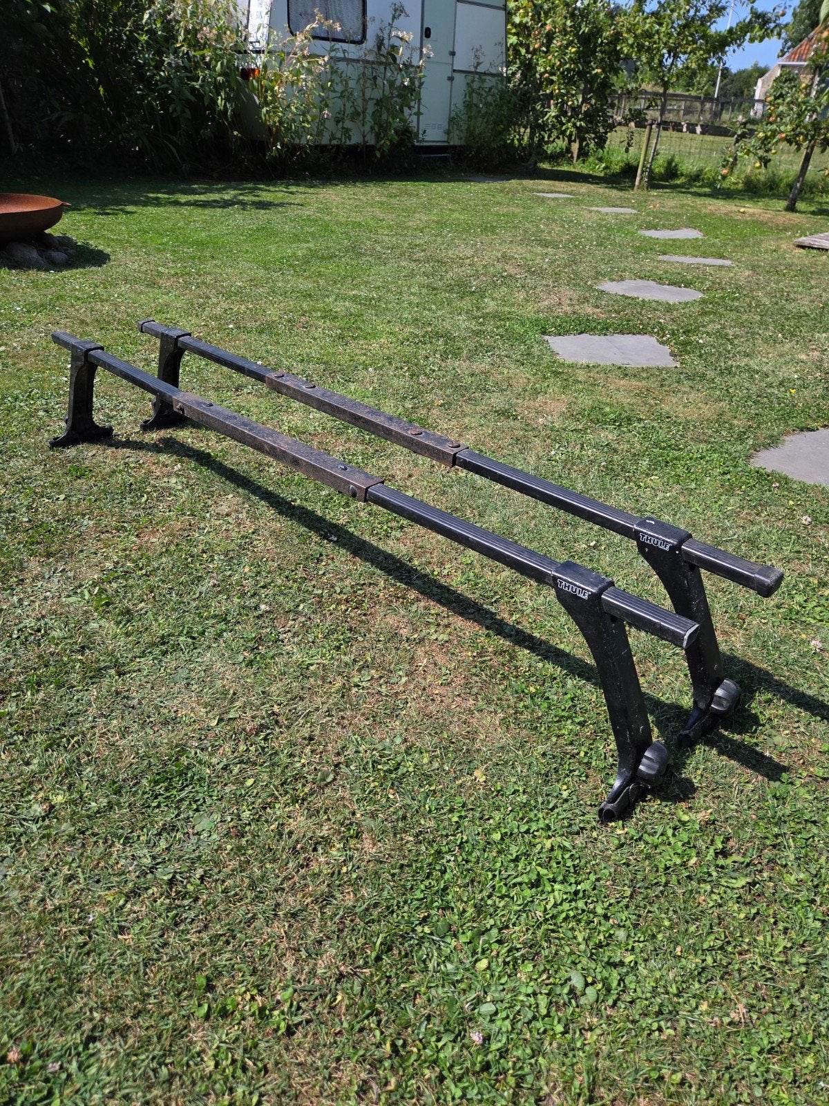 Thule dakdragers 150cm voor grote auto's (o.a. Suburban), Ophalen of Verzenden, Gebruikt