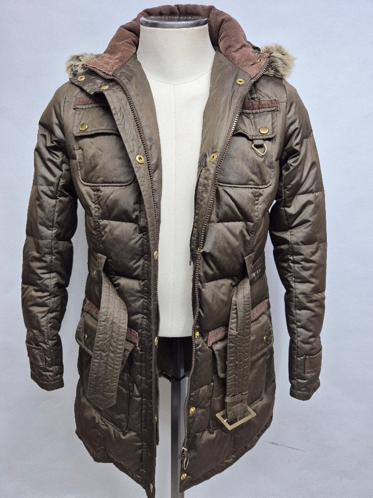 Barbour 'Artic Down Parka' dames winter jas, Nieuw 38, Kleding | Dames, Maat 38/40 (M), Barbour, Overige kleuren, Ophalen of Verzenden