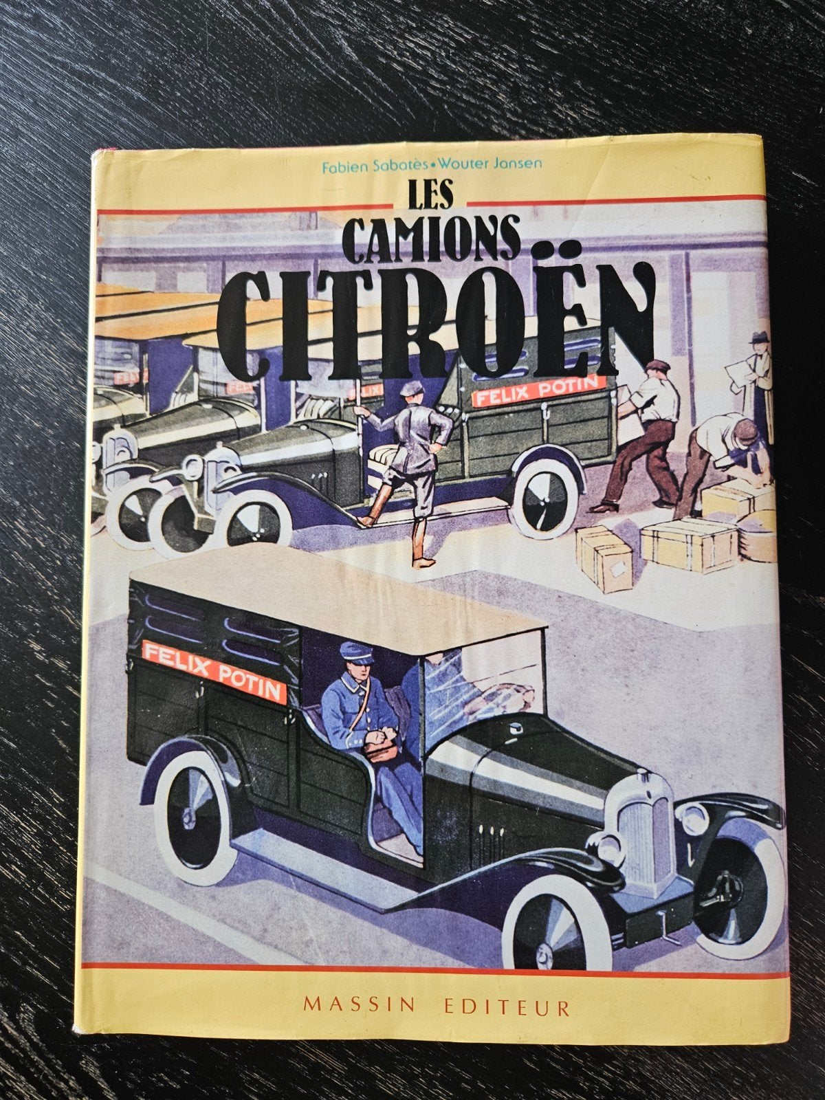 Les Camions Citroën - Boek over Citroën vrachtwagens, Ophalen of Verzenden, Gelezen, Citroën, Fabien Sabatès & Wouter Jansen