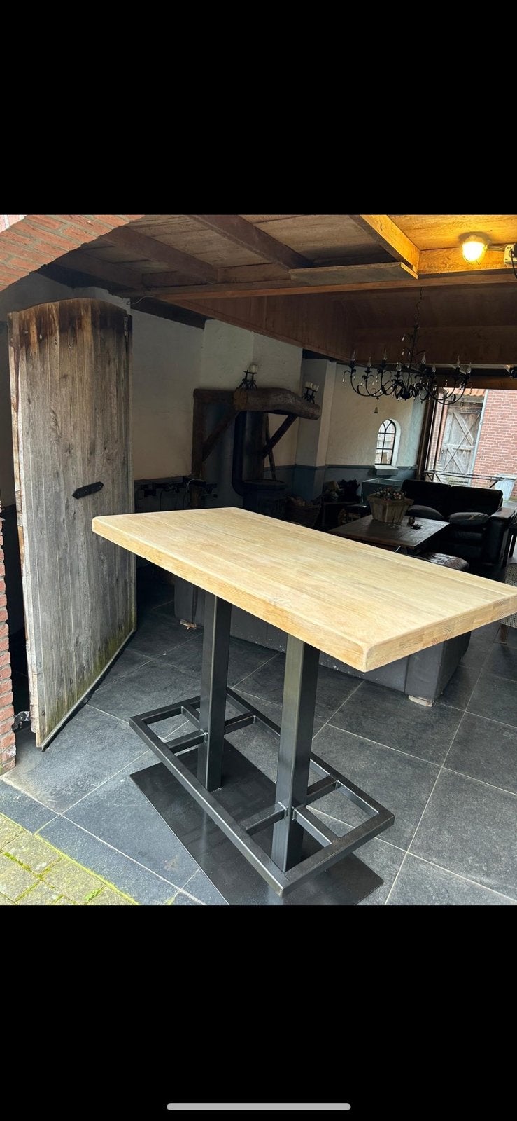 Bartafel (statafel), Ophalen, Nieuw
