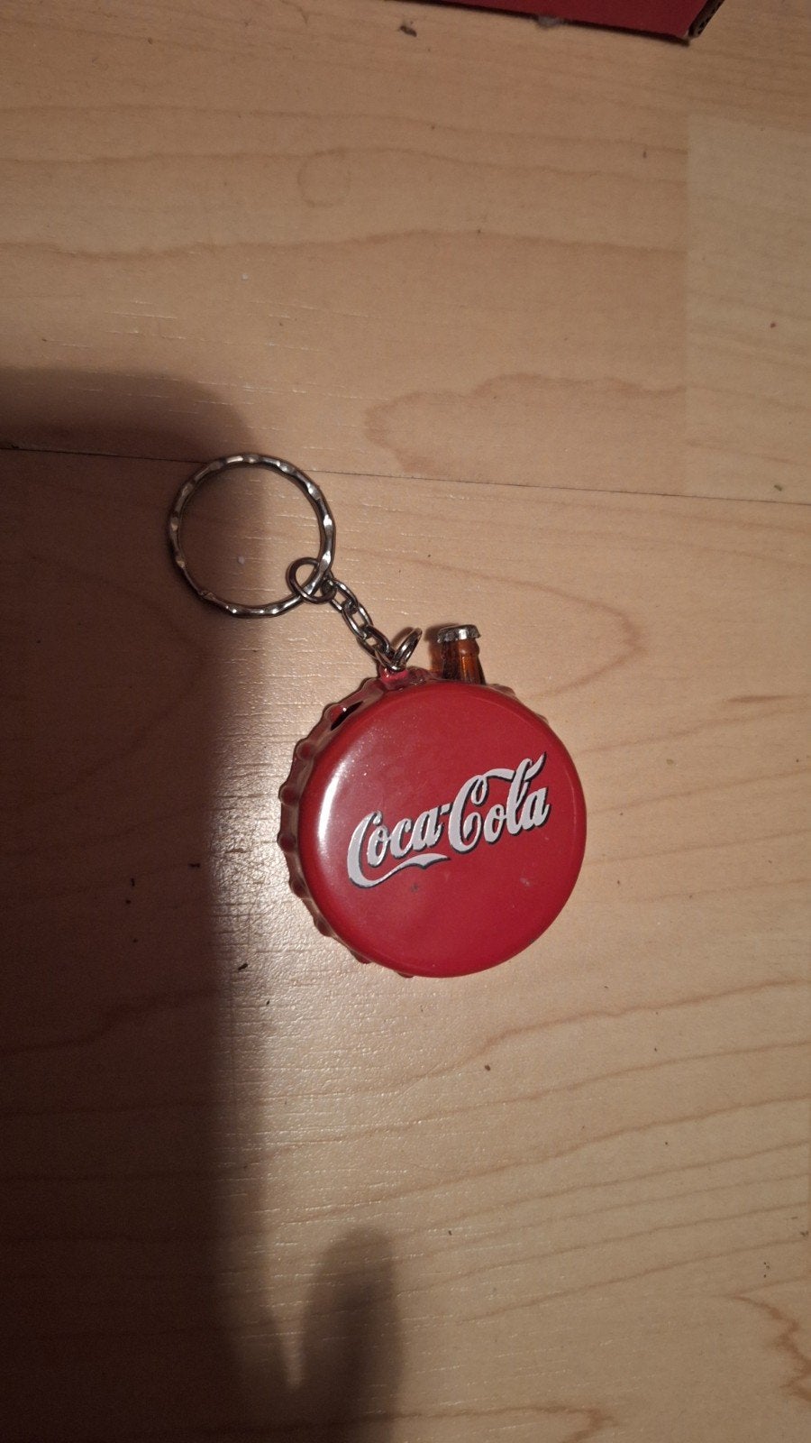 Coca-Cola Flesopener Sleutelhanger, Verzamelen, Ophalen, Gebruikt, Merk