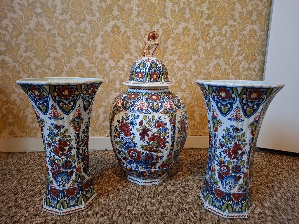 Kaststel Delftsbont, Ophalen