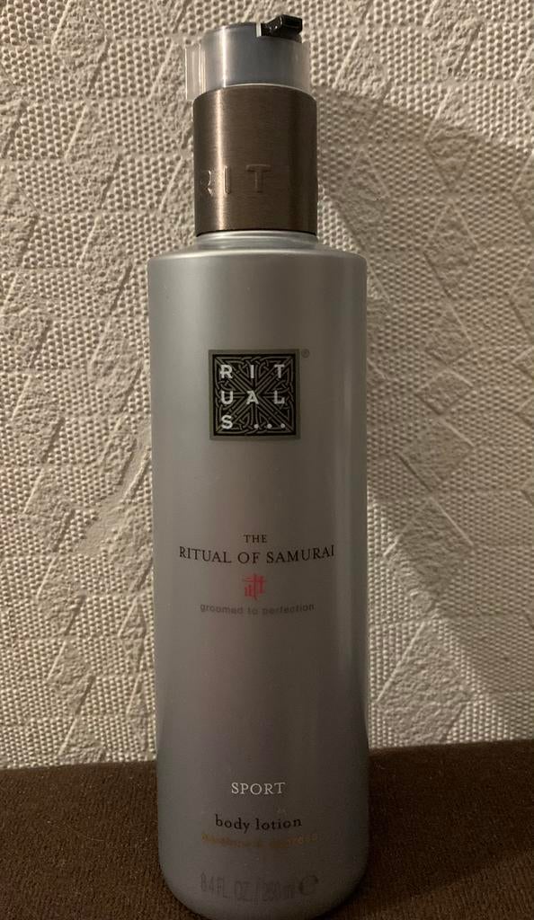 Rituals Samurai sport body lotion 250ML, Ophalen of Verzenden, Nieuw, Bodylotion, Crème of Olie
