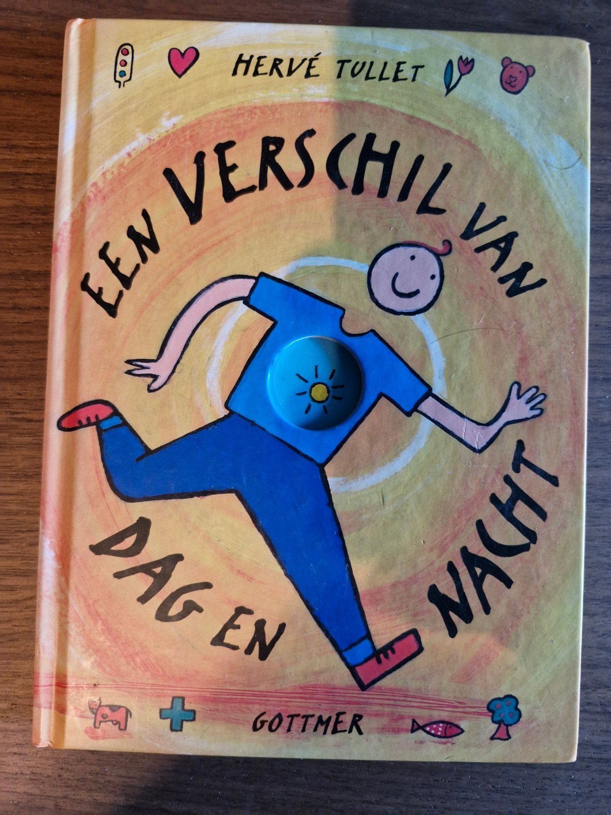 Een Verschil van Dag en Nacht - Hervé Tullet, Boeken, Ophalen of Verzenden