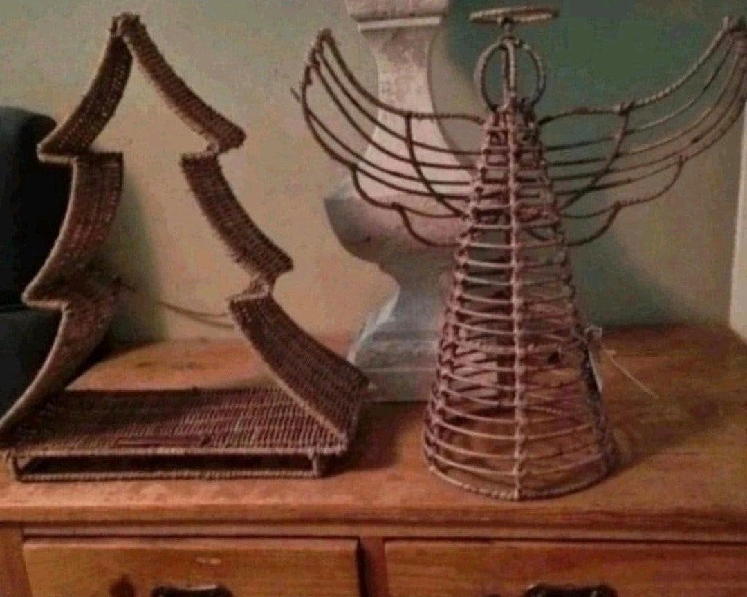 Riviera maison rattan engel christmas pretty angel, Ophalen, Nieuw