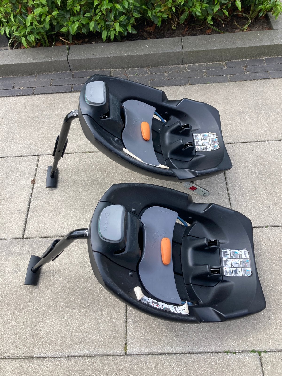 2x isofix base voor cybex cloud q met spiegels, Kinderen en Baby's, Autostoeltjes, Gebruikt, Isofix, 0 t/m 13 kg, Ophalen