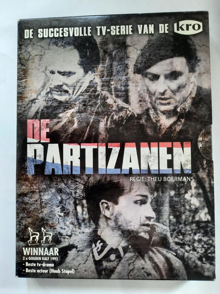 3 dvd boxje   de Partizanen  ( Theu Boermans ), Vanaf 12 jaar, Ophalen of Verzenden, Zo goed als nieuw, Drama