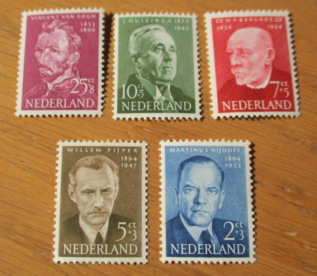 Nederland, toeslagserie Zomerzegels 1954, Ophalen of Verzenden, Na 1940, Postfris