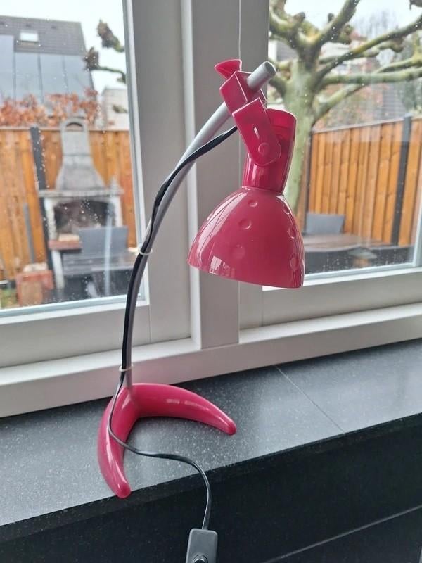 Bureaulampje Ikea, Ophalen of Verzenden, Zo goed als nieuw, Kunststof, Minder dan 50 cm