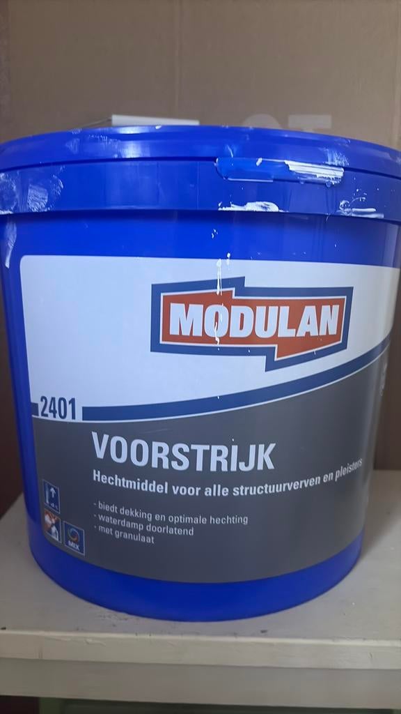 Voorstrijk wit ong 9 liter, Ophalen, Wit