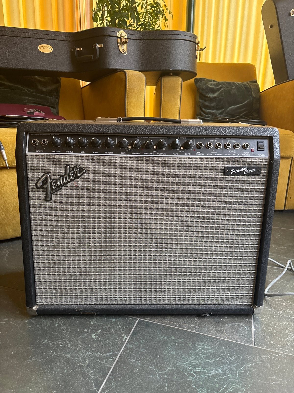 Fender Princeton Chorus gitaarversterker, Ophalen, Gebruikt, Gitaar, 50 tot 100 watt