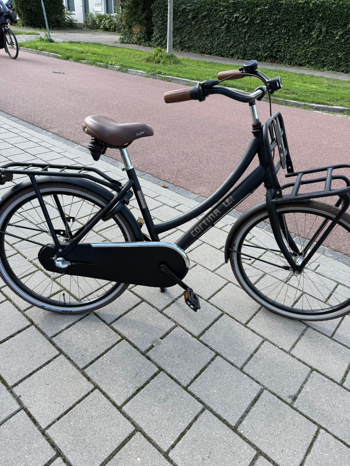zwarte meiden CORTINA U4 Transport Mini (2023), Fietsen en Brommers, Fietsen | Meisjes, Terugtraprem, Versnellingen, Ophalen of Verzenden