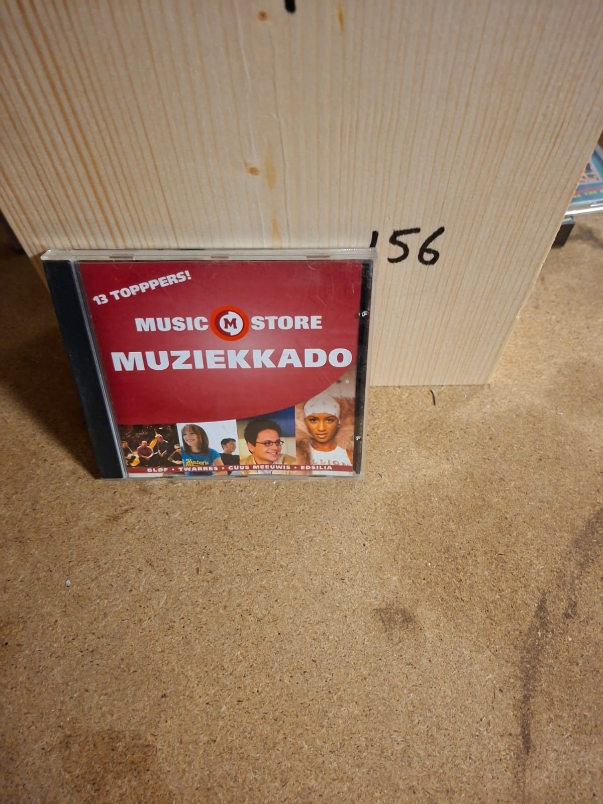 Music Store Muziekkado CD - 13 Topppers!, Ophalen of Verzenden, Gebruikt, Pop, Verzamelalbum