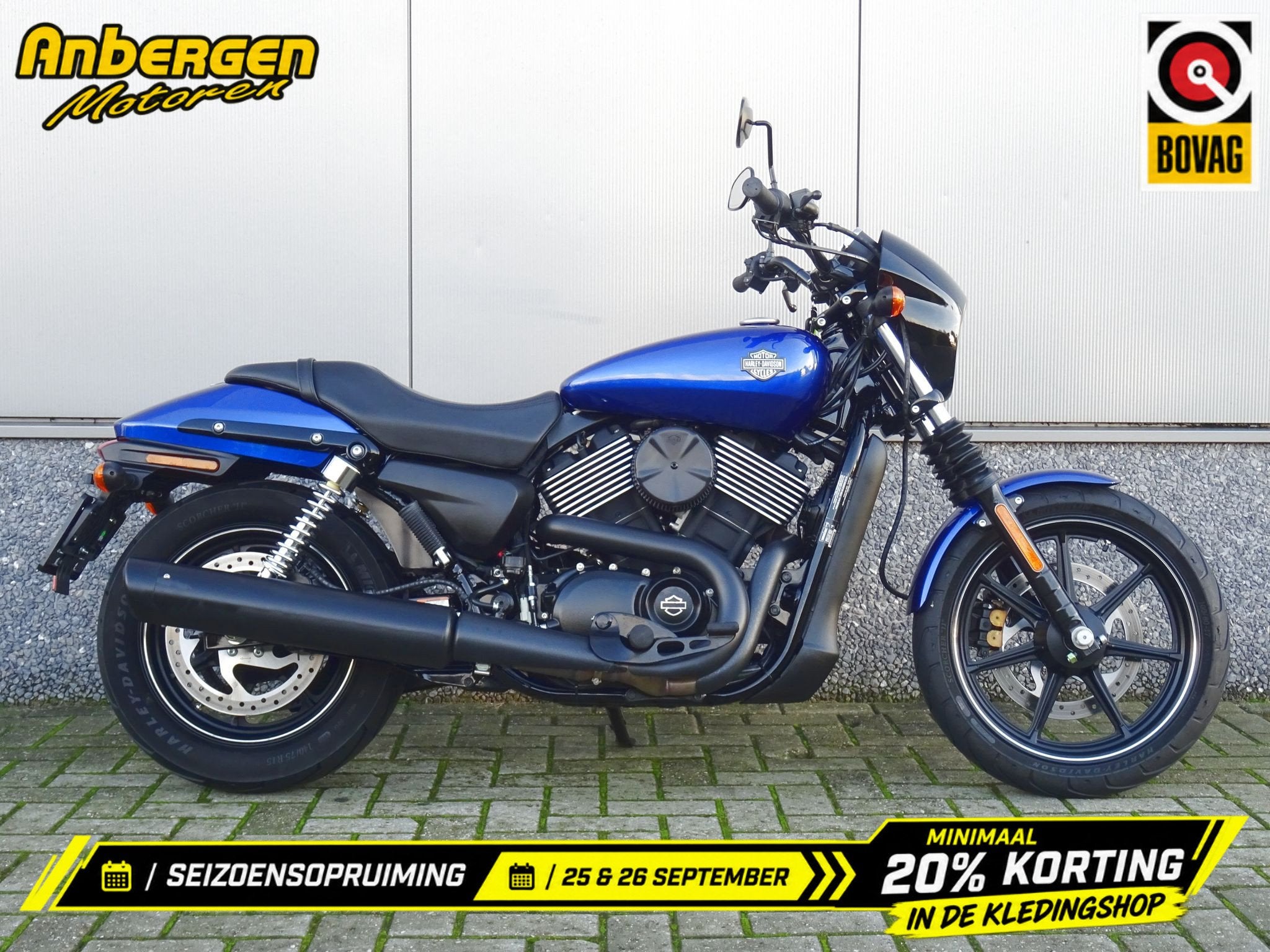 Harley-Davidson STREET XG 750 (bj 2016), Motoren, 750 cc, Chopper, Gebruikt, Bedrijf
