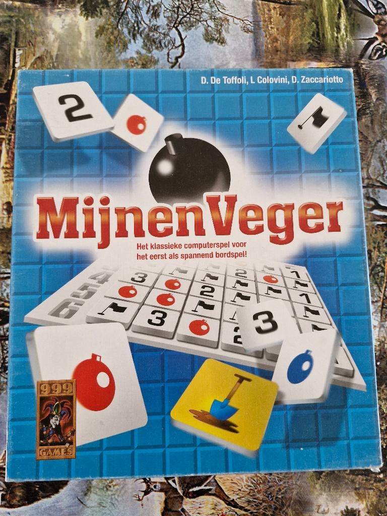 Mijnenveger 999Games, Een of twee spelers, Ophalen of Verzenden, Zo goed als nieuw, 999 games