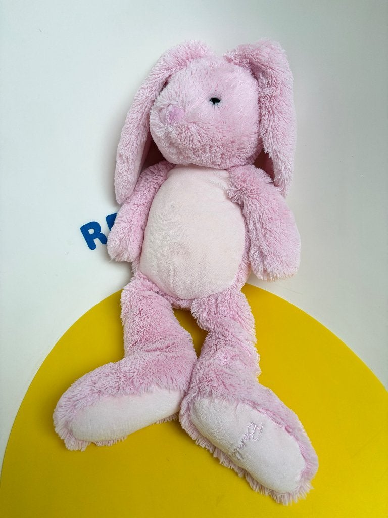 K3485 bambino konijn roze, Kinderen en Baby's, Speelgoed | Knuffels en Pluche, Ophalen of Verzenden, Zo goed als nieuw, Konijn