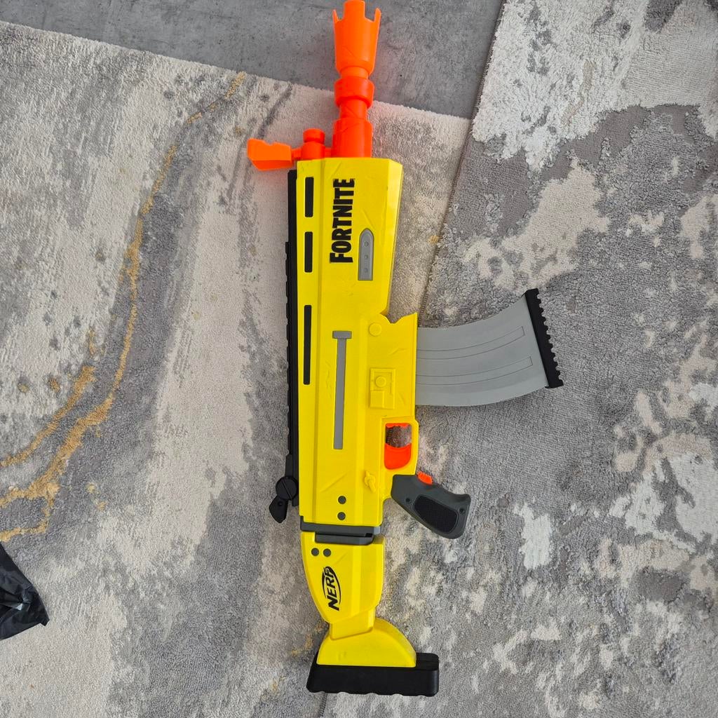 Nerf Fortnite AR-L gemotoriseerde blaster, Ophalen of Verzenden, Gebruikt, Jongen of Meisje