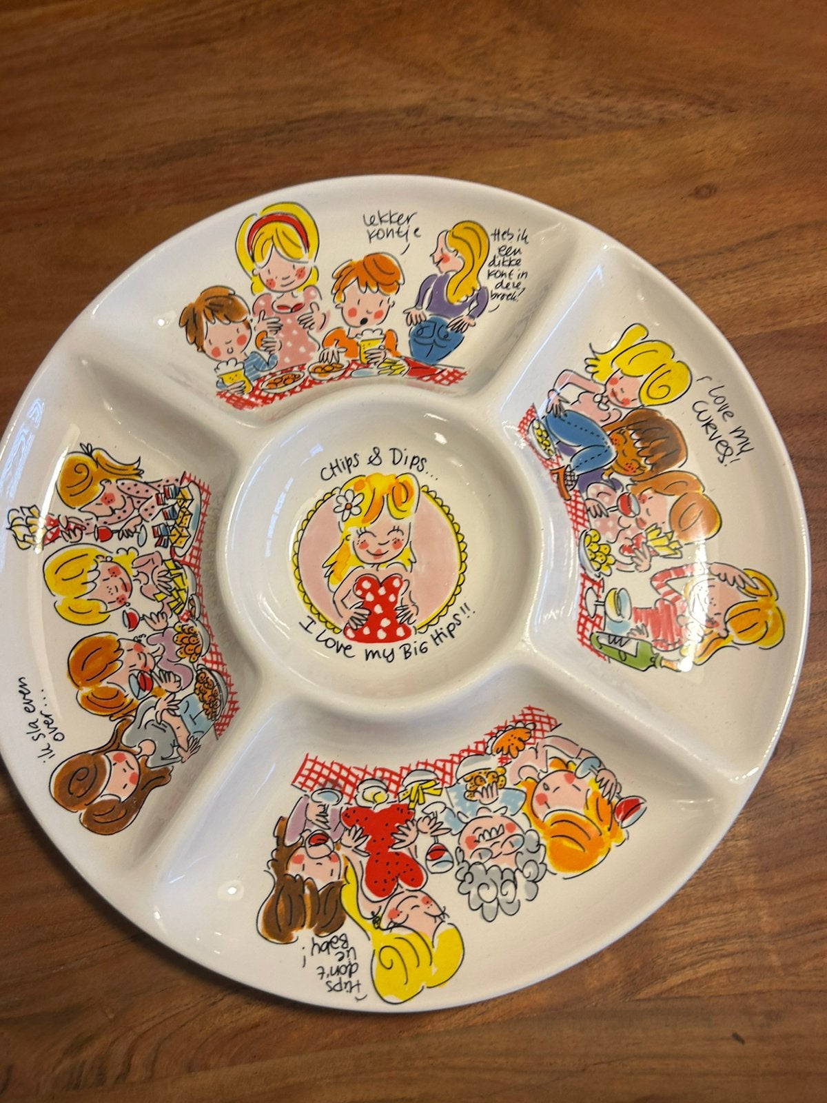 Blond Amsterdam Nieuwe vak / hapjes schaal, Ophalen of Verzenden, Nieuw, Aardewerk, Schaal of Schalen