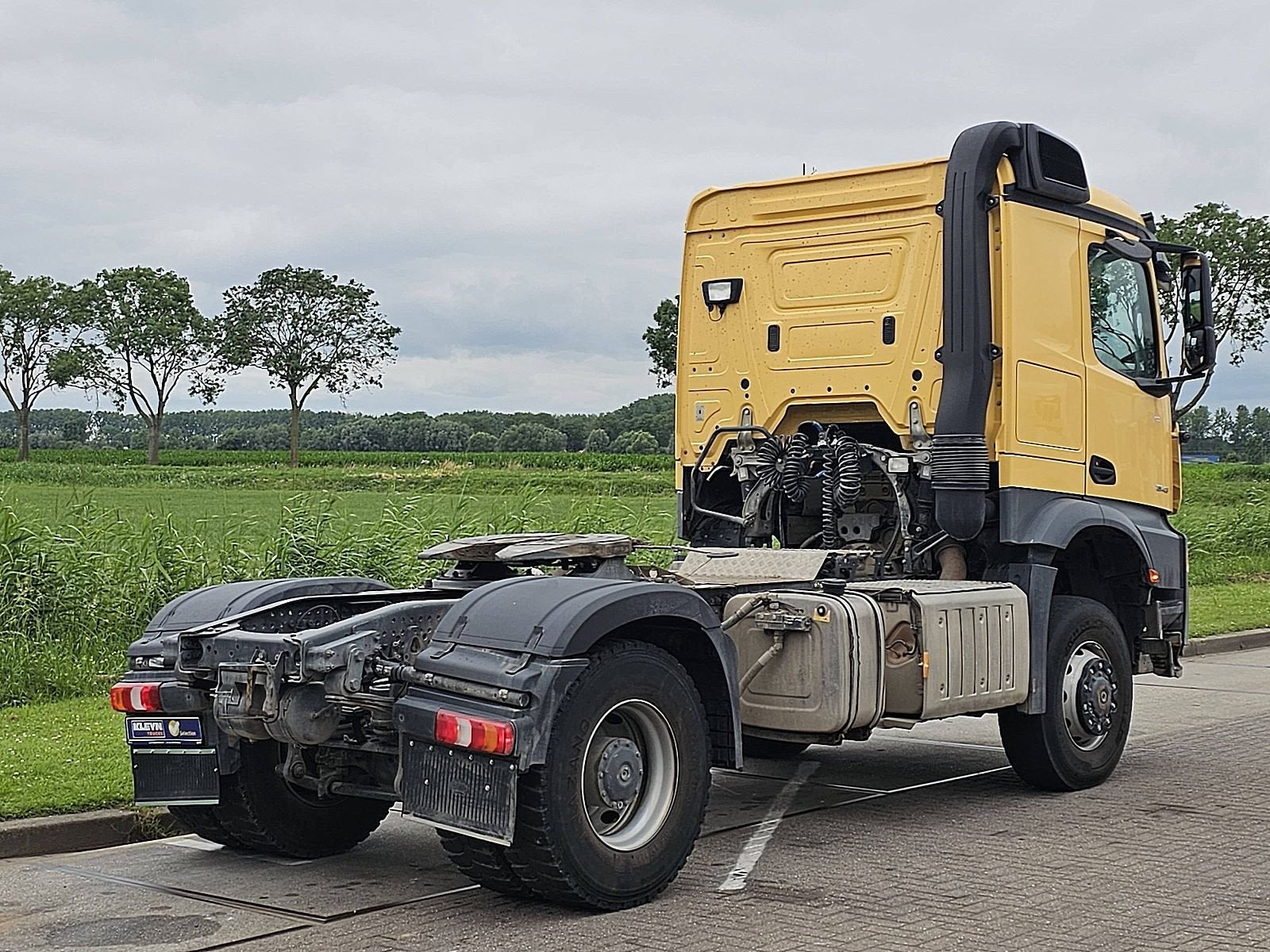MERCEDES-BENZ ACTROS 2043 AS steel suspension, Automaat, Euro 6, 428 pk, Bedrijf