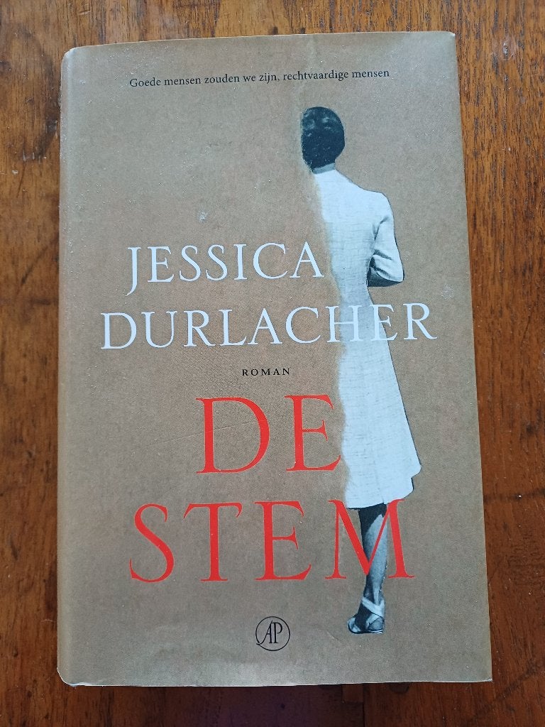 "De stem" roman van Jessica Durlacher, gebonden., Gelezen, Ophalen of Verzenden, Nederland, Jessica Durlacher