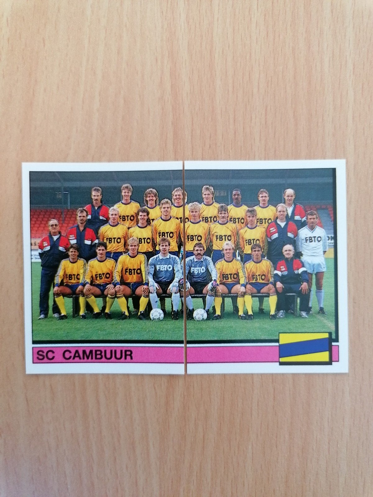 Panini Voetbal 88 SC Cambuur team., Ophalen of Verzenden, Zo goed als nieuw