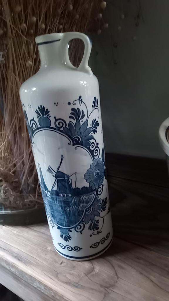 Blue Delft jeneverkruik delftsblauw, Antiek en Kunst, Ophalen of Verzenden