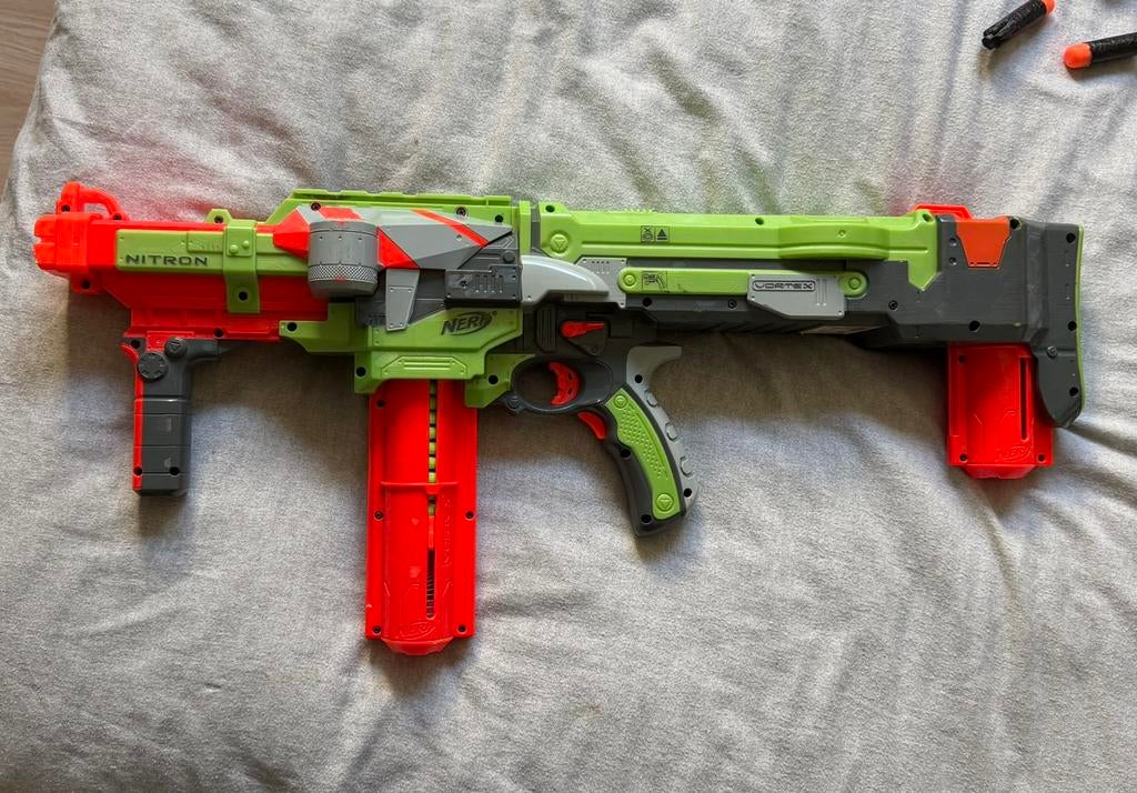 Nerfgun nitron vortex, Ophalen, Gebruikt