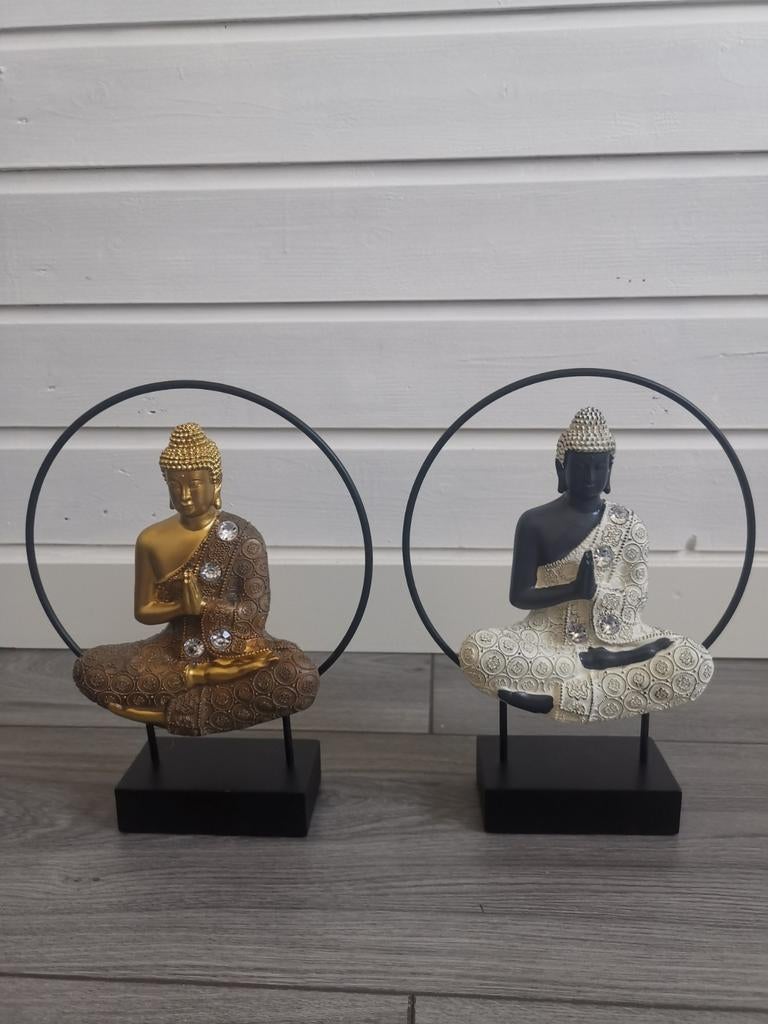 2 leuke Boedha's ️, Huis en Inrichting, Woonaccessoires | Boeddhabeelden, Ophalen