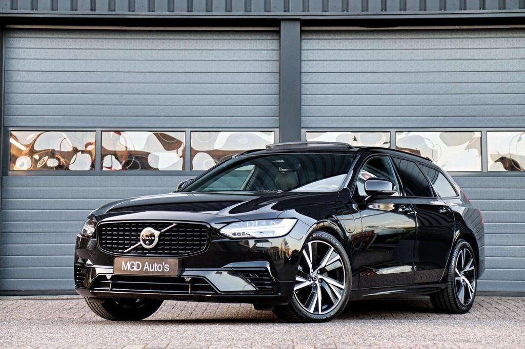 Volvo V90 2.0 T6 Plug-in hybrid AWD R-Design /LED/PANODAK/HA, Automaat, 4 cilinders, 1969 cc, Leder