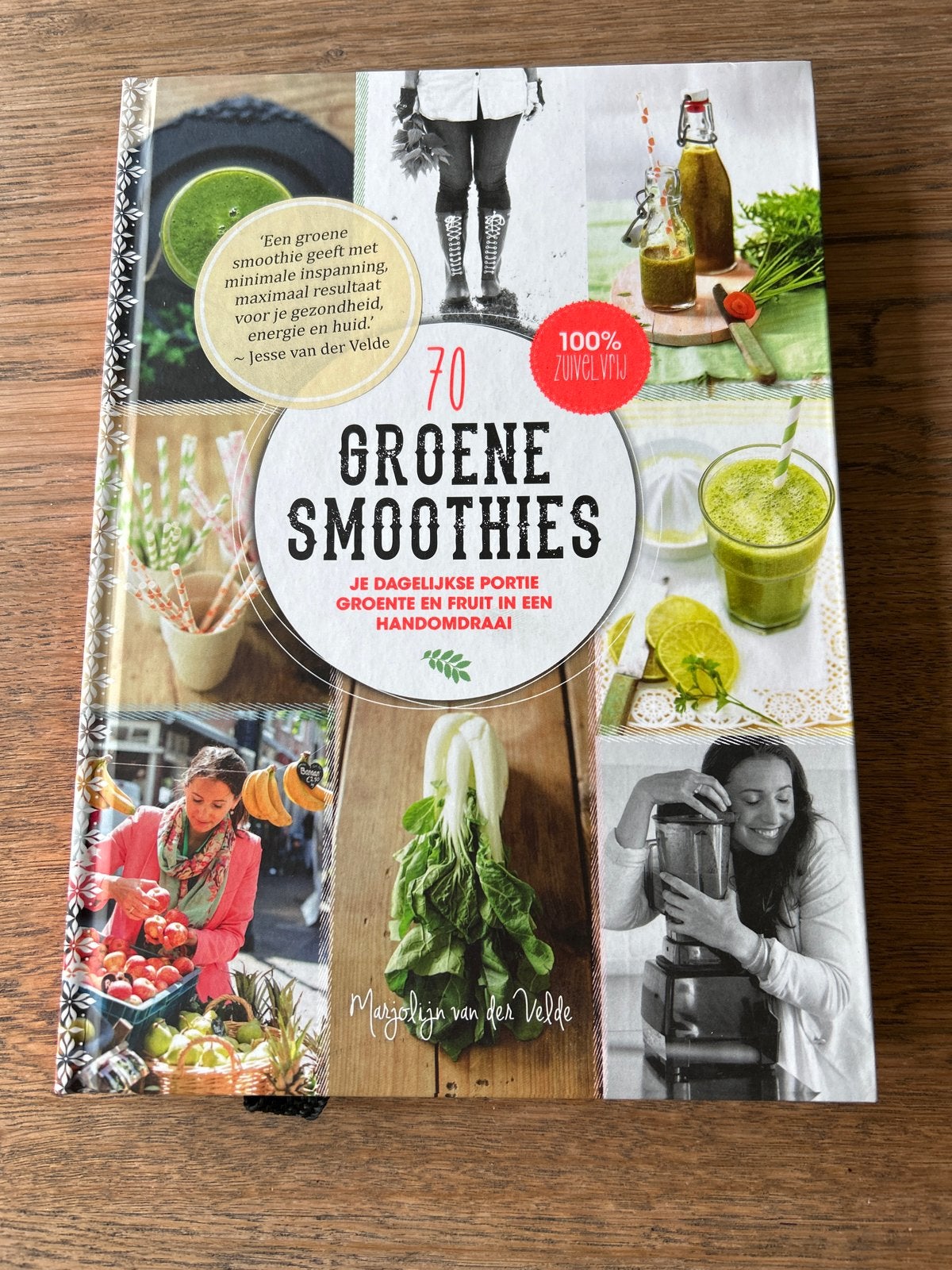 70 Groene Smoothies - Marjolijn van der Velde, Boeken, Overige typen, Ophalen of Verzenden, Zo goed als nieuw, Gezond koken