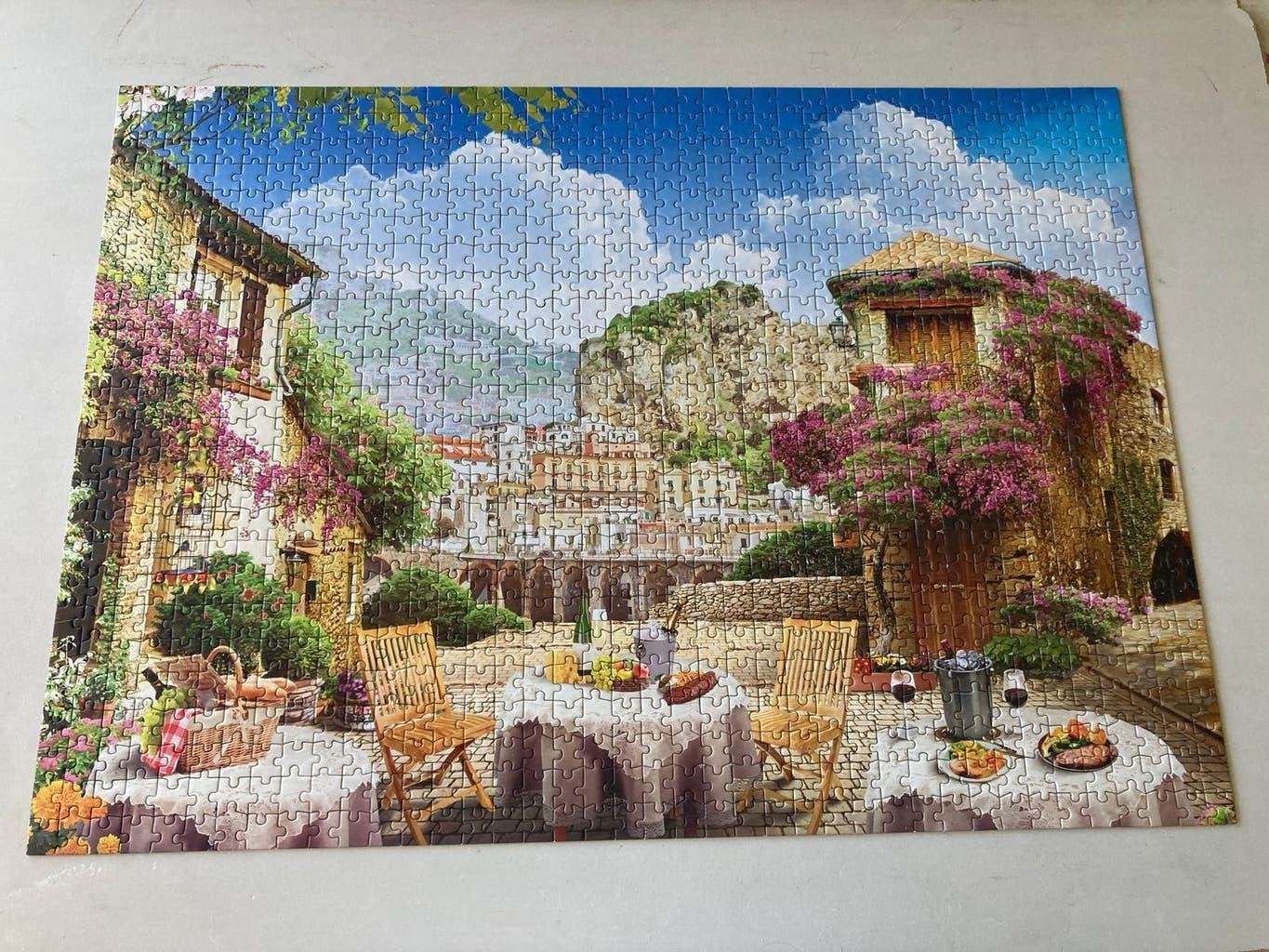 Legpuzzel 1000 stukjes, Ophalen, 500 t/m 1500 stukjes, Zo goed als nieuw, Legpuzzel