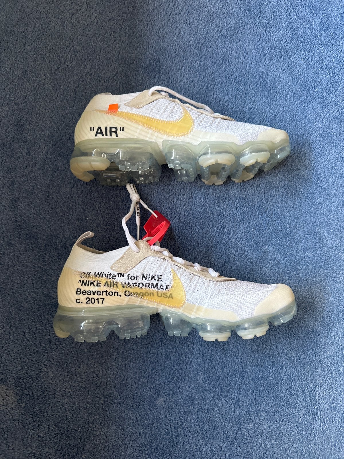 Nike x Off-White Vapormax wit maat 44 NIEUW, Kleding | Heren, Schoenen, Wit, Nieuw, Ophalen of Verzenden, Sneakers of Gympen