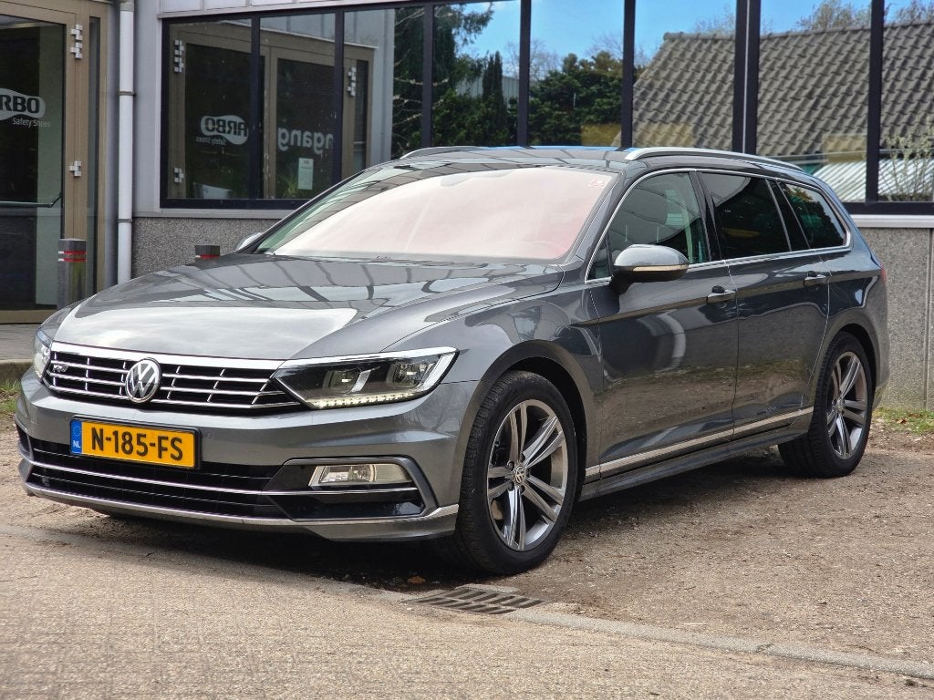 Volkswagen Passat 1.4 TSI R-line 150PK Variant DSG 2017, Auto's, Stof, Zwart, 4 cilinders, 150 pk
