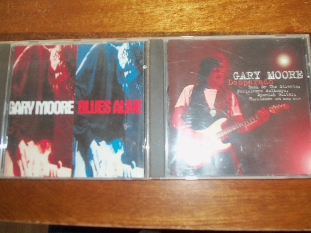 2 CD'S GARY MOORE., Bluesrock, Ophalen of Verzenden, Zo goed als nieuw, Eerste persing