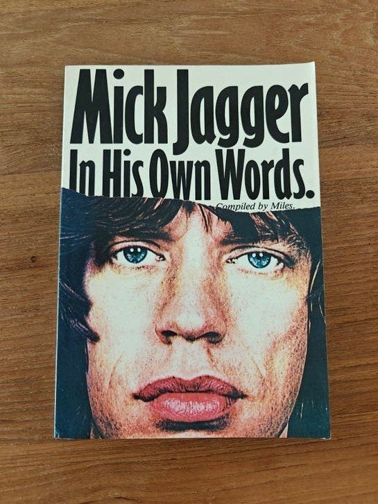 Mick Jagger In His Own Words - Delilah/Putnam 1982, Ophalen of Verzenden, Gelezen