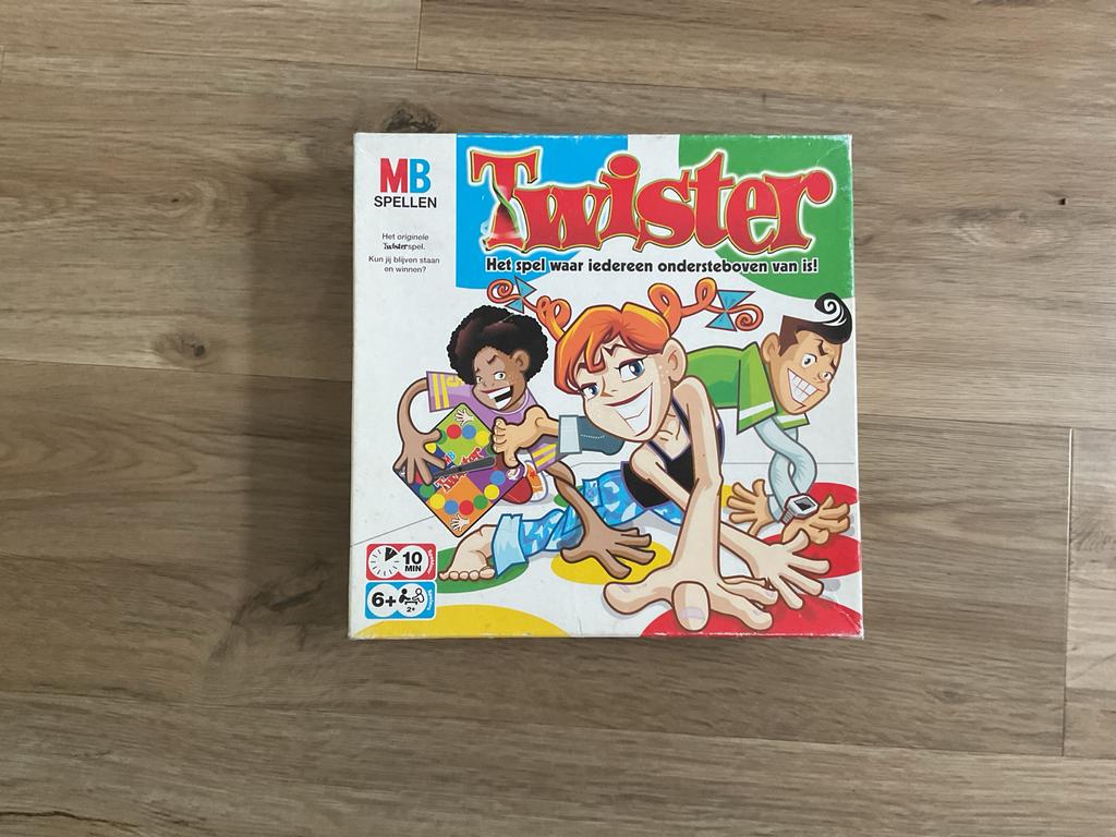 Twister - Het originele spel van MB, Ophalen of Verzenden, Gebruikt