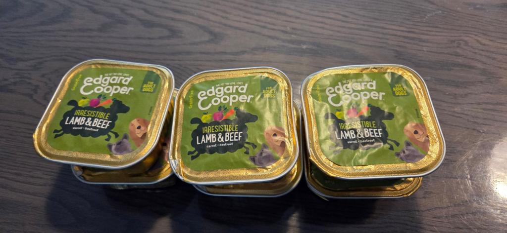 6 x kuipjes Edgard & Cooper, Ophalen, Hond
