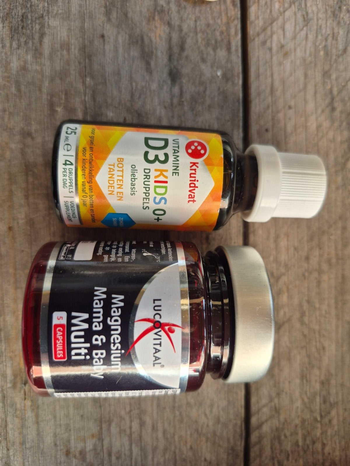 Kruidvat Vitamine D3 Kids 0+ Druppels & Lucovitaal Magnesium, Ophalen of Verzenden, Nieuw, Poeder of Drank