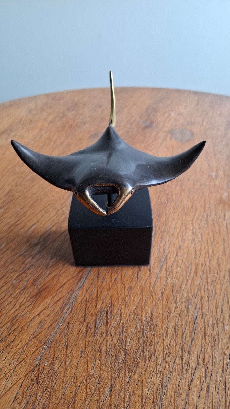 Bronzen manta, Antiek en Kunst, Ophalen of Verzenden